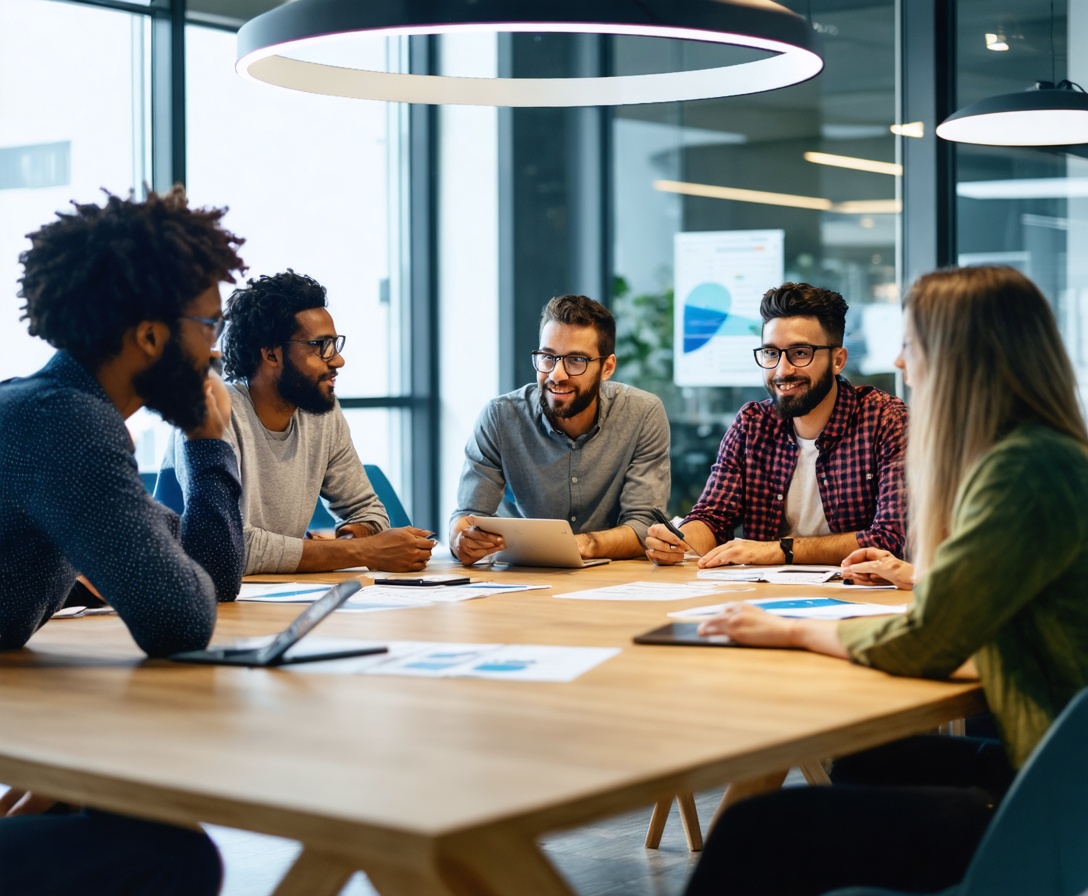 Рабочий процесс в офисе AI Analytics